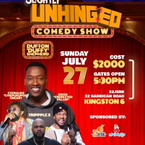 Slightly Unhinged – Event Ticket (July 27, 2025)
