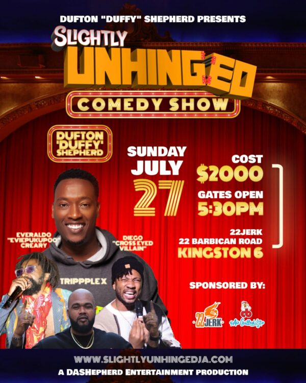 Slightly Unhinged – Event Ticket (July 27, 2025)