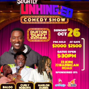 Slightly Unhinged – Event Ticket (October 26, 2025)