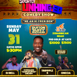 Slightly Unhinged – Comedy Show Ticket (May 31, 2026)