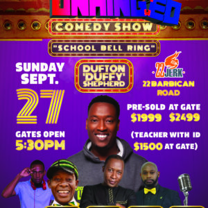 Slightly Unhinged – Comedy Show Ticket (Sept. 27 2026)